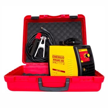 Aparat sudura 200A Energo, cu inverter Miniarc 200 MMA Aparat sudura 200A Energo, cu inverter Miniarc 200 MMA
