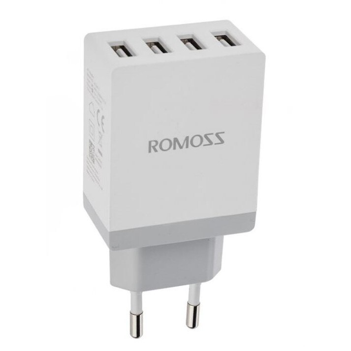 Incarcator priza Romoss, 4 x Smart USB
