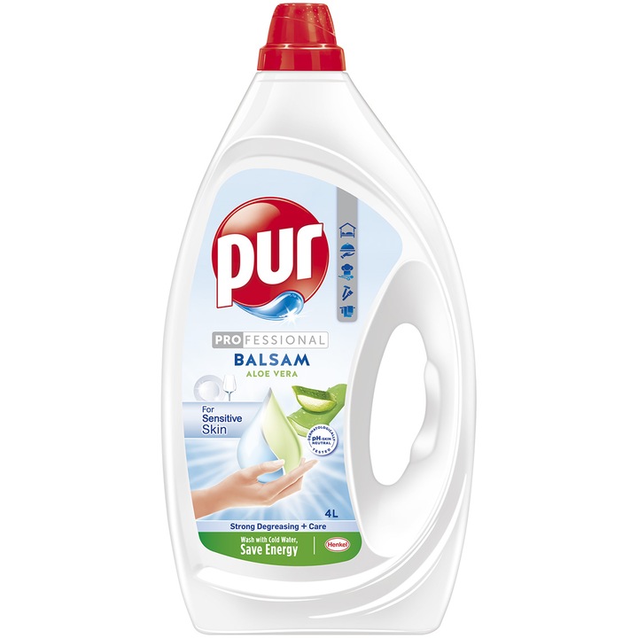 Detergent Pur Balsam Aloe Vera, 4000ml