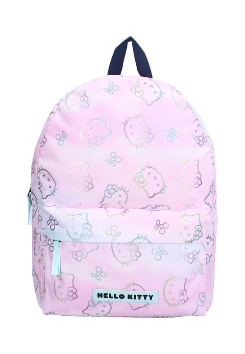 Vadobag, Rucsac cu imprimeu cu desene si buzunar exterior, Violet