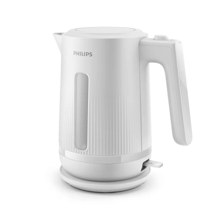 Чайник Philips HD9411/00, 1, 7L, 2200W, Филтър, Въртяща се основа, БЯЛ