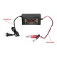 Jormftte 12V 6A autós töltő LCD kijelzővel, fokozott védelemmel, fekete