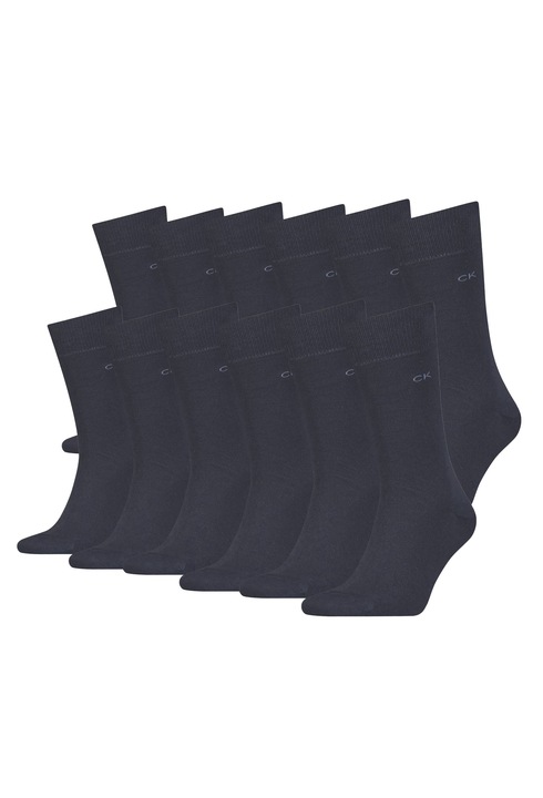 CALVIN KLEIN, Set de sosete lungi - 12 perechi, Albastru