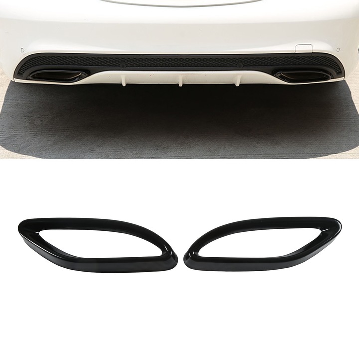 Jormftte rozsdamentes kipufogóvég, Mercedes-Benz C-osztály W205 Coupe 2015-2019, GLC-osztály 2016-2019, B-osztály W246 2015-2019, E-osztály W213 Coupe 2014-2019, A-osztály W176 2016-2019