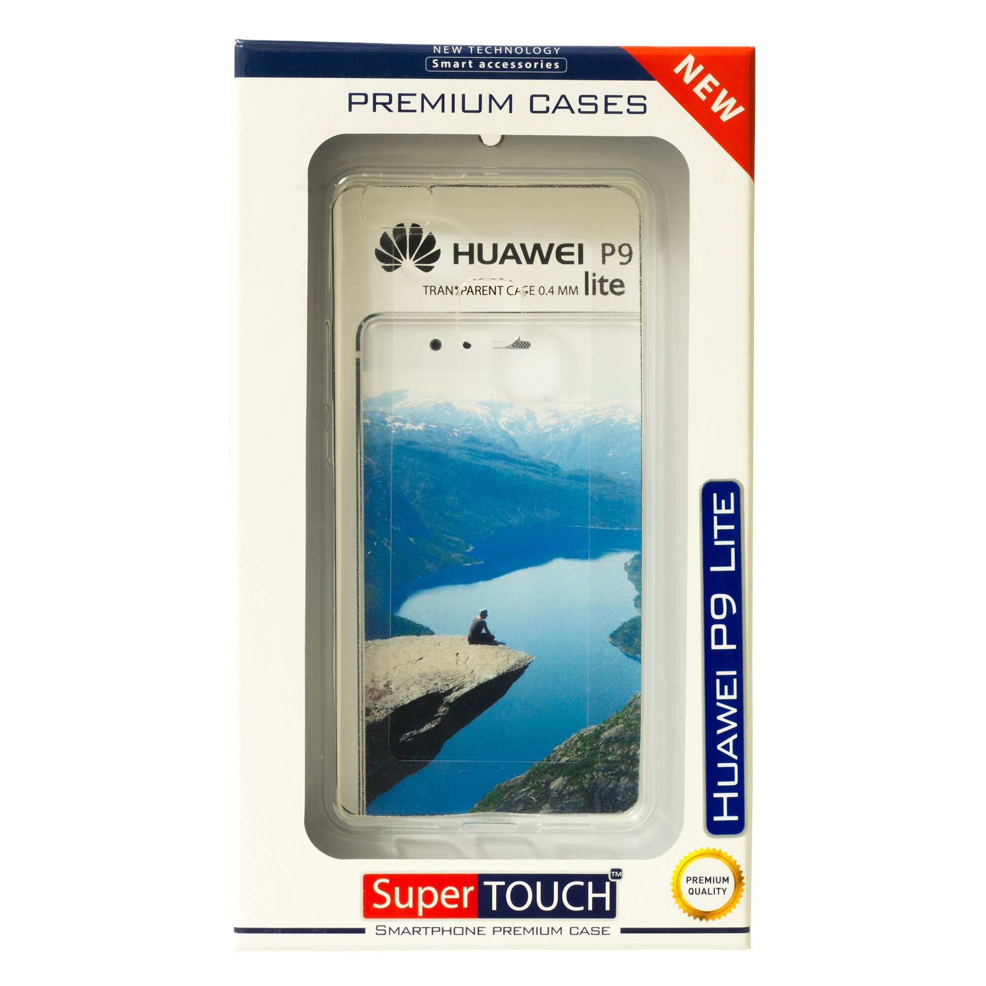 Husa de protectie Super Touch pentru Huawei P9 Lite, Transparent