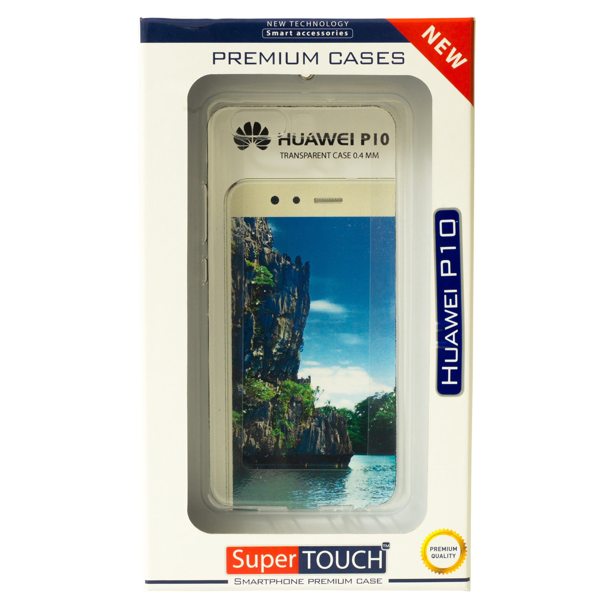 Husa de protectie Super Touch pentru Huawei P10, Transparent