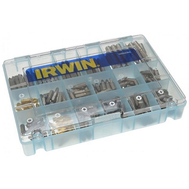 Set de biti si accesorii marca Irwin compus din 270 piese