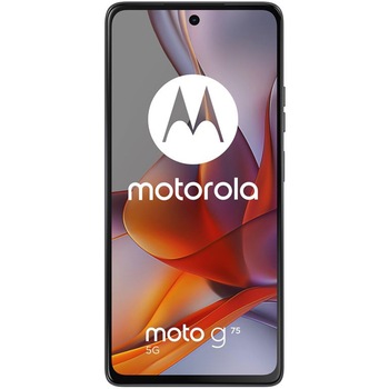 Telefon mobil Motorola Moto G75, 8GB RAM, 256GB, 5G, Charcoal Grey Telefon mobil Motorola Moto G75, 8GB RAM, 256GB, 5G, Charcoal Grey