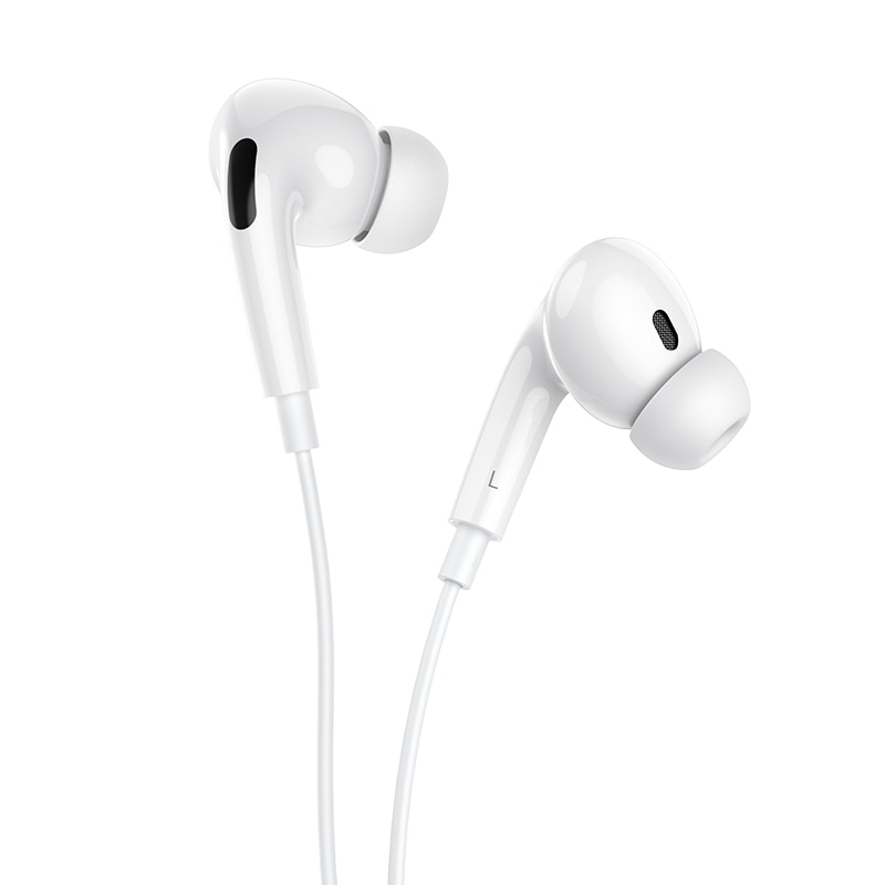 Casti In-Ear Borofone BM30 Pro, mufa lightning, cu microfon, 1.2m, alb