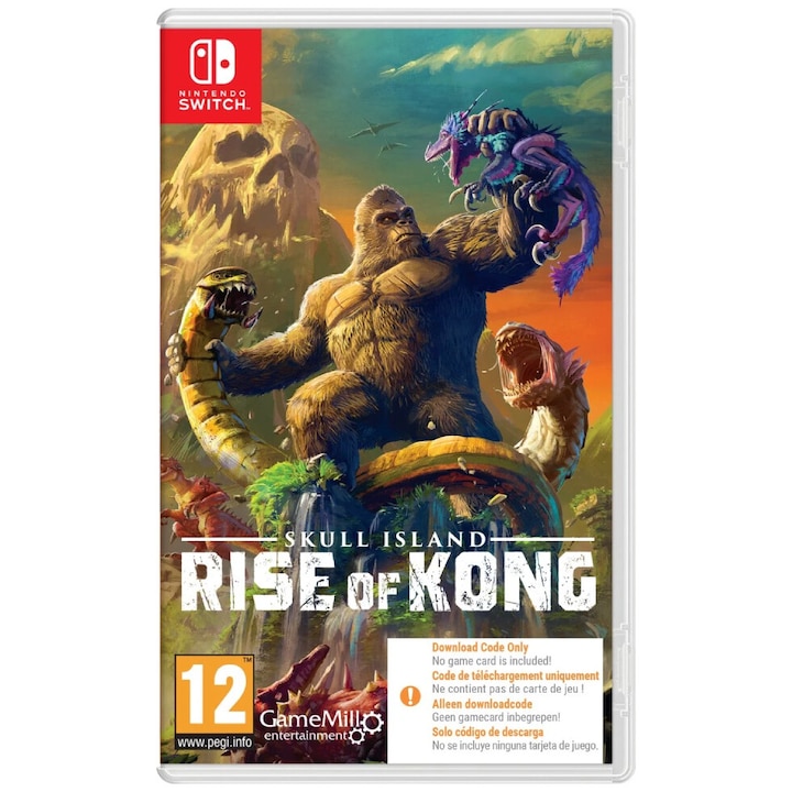 Skull Island Rise Of Kong (code In Box) Nintendo Switch Játékszoftver