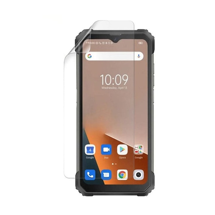 Силиконово фолио за екран за Blackview BV6600E, регенерируем силиконов хидрогел, гъвкав хидрокристал, пълна защита, пълно лепило, лесен монтаж, пълен комплект за монтаж