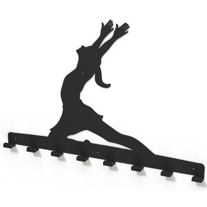 Cuier metalic BALERINA -model 4009 Negru