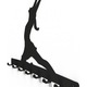 Cuier metalic BALERINA -model 4009 Negru