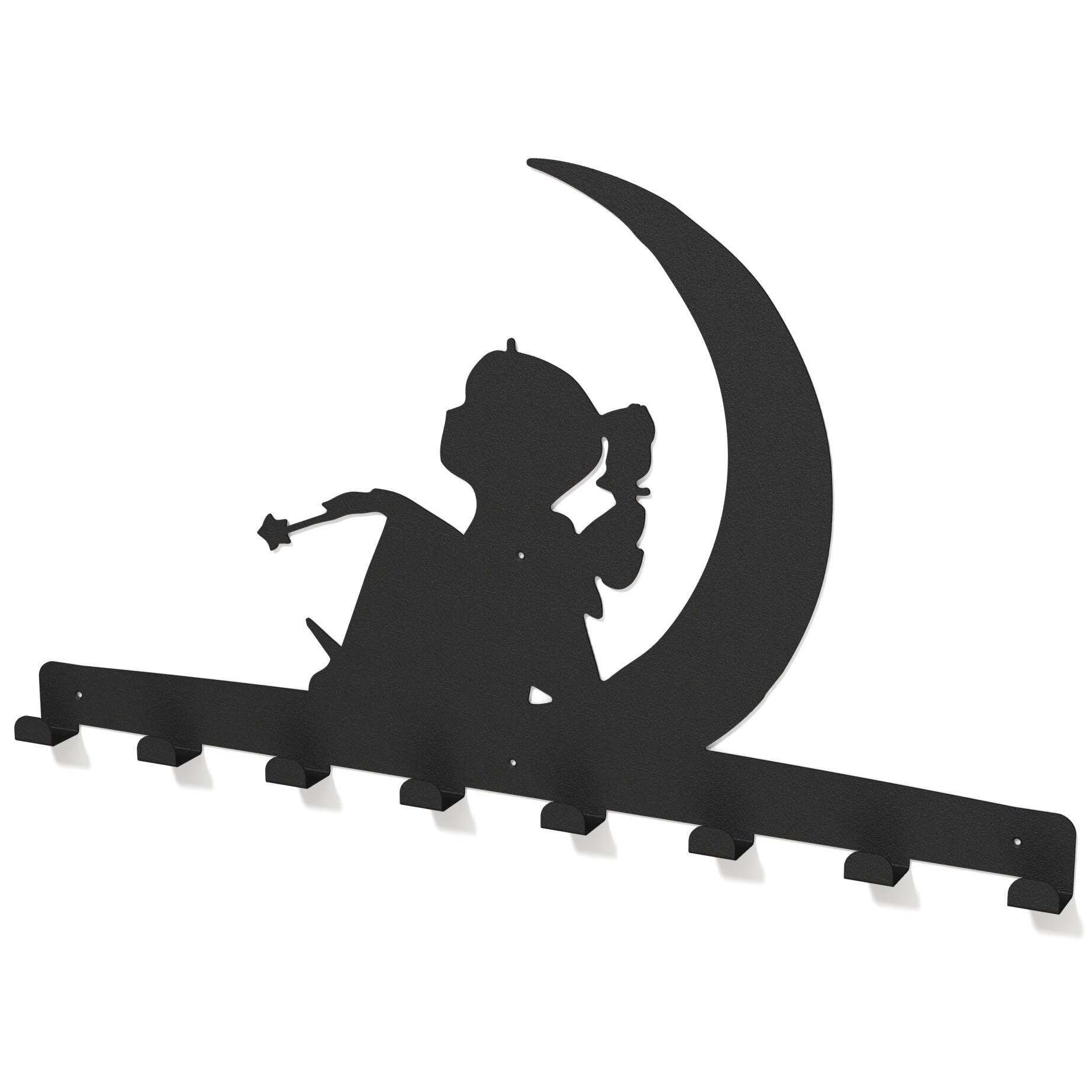 Cuier metalic VISATOAREA -model 4013 Negru