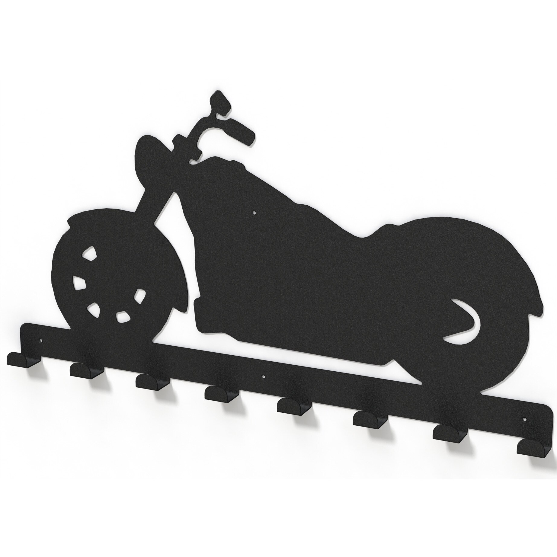 Cuier metalic CHOPPER -model 4016 Negru