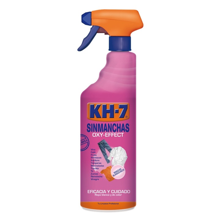 KH 7 Solutie Fara nicio pata Oxy Efect rufe colorate 750ml