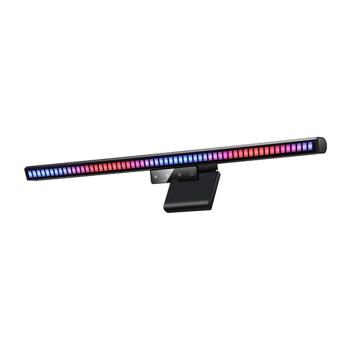 BlitzWolf BW-ÚJ CML4 RGB monitorlámpa, 3 világítási mód, USB táp, 432,5x30 mm