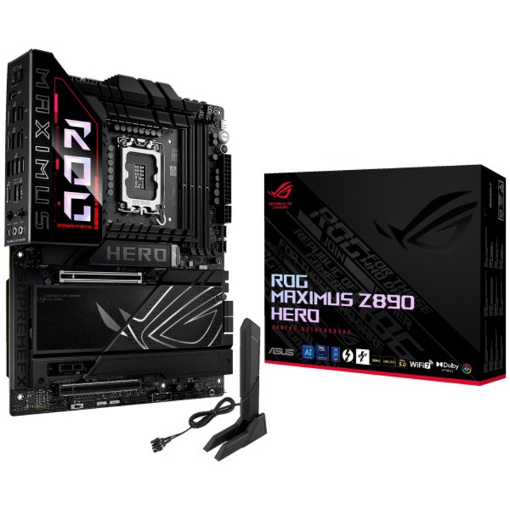 ASUS ROG MAXIMUS Z890 HERO alaplap, LGA1851 foglalat