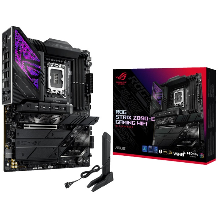 Дънна платка ASUS ROG STRIX Z890-E GAMING WIFI, Socket LGA1851