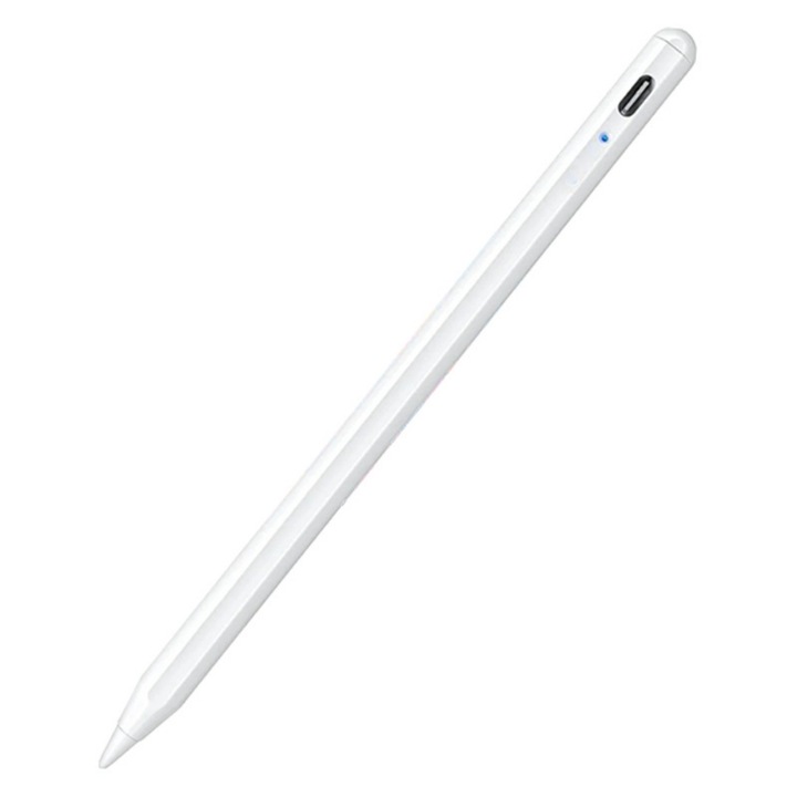 Stylus universal Zeaicos, design magnetic, respingere palma, incarcare rapida 15 minute, pentru iPad