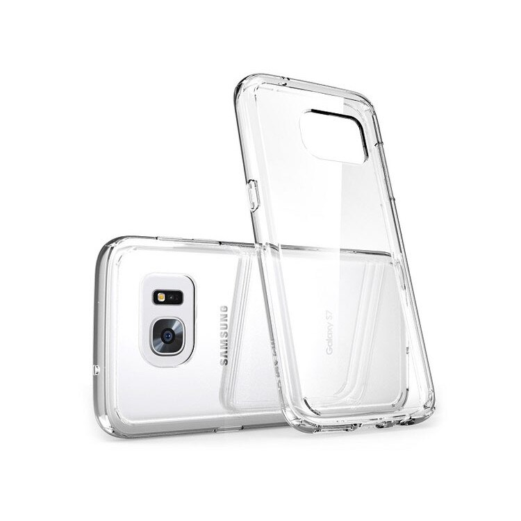 Husa protectie slim, Samsung Galaxy S7, Silicon Transparent
