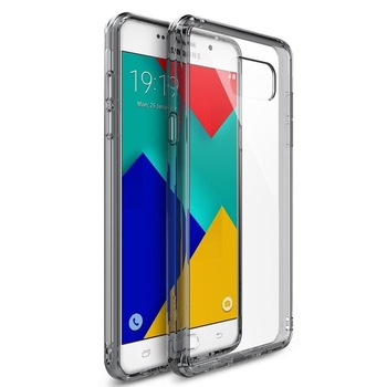 Husa protectie slim, Samsung Galaxy A3 2017, Silicon Fumuriu Husa protectie slim, Samsung Galaxy A3 2017, Silicon Fumuriu