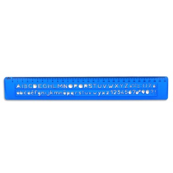 Sablon 30 cm pentru litere si cifre drepte RIO 805 Sablon 30 cm pentru litere si cifre drepte RIO 805