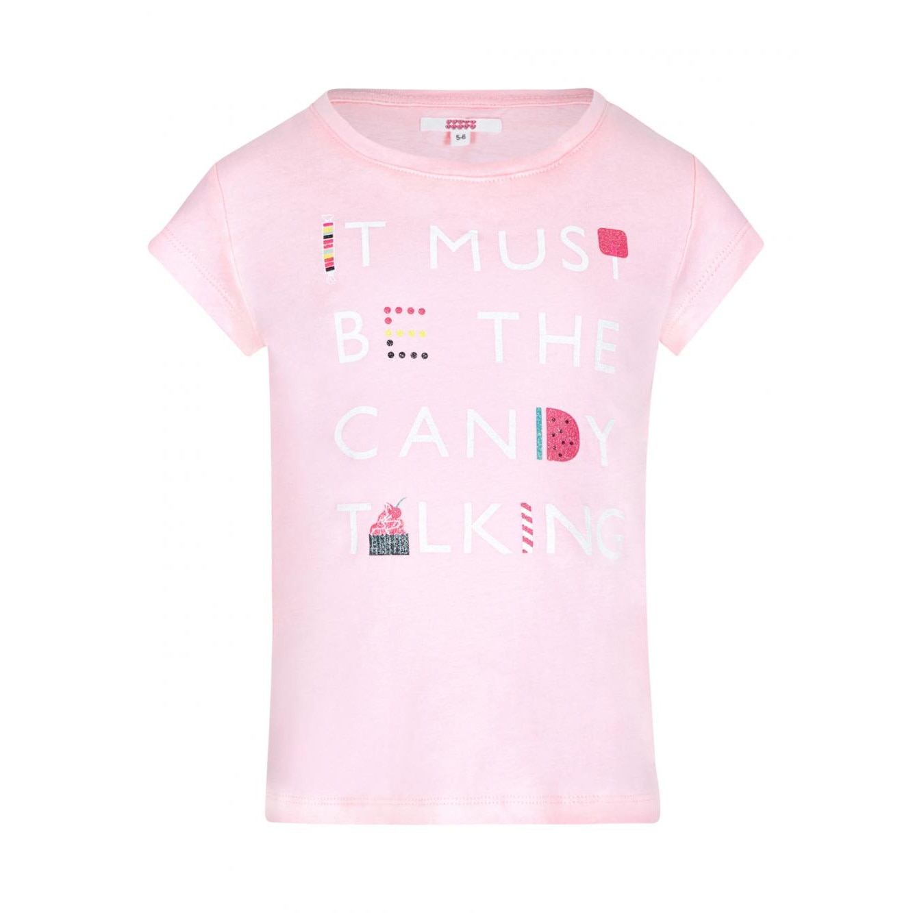 Tricou roz, Candy Talking, 4-5 ani