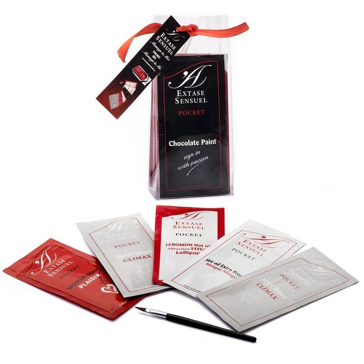 Set Lotiuni si Creme de Corp EXTASE SENSUAL, 6 sortimente, multicolor, 10 ml fiecare