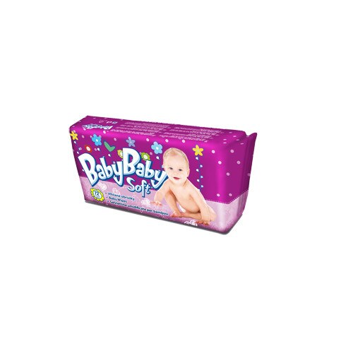 Servetele umede pentru copii BabyBaby Soft 72