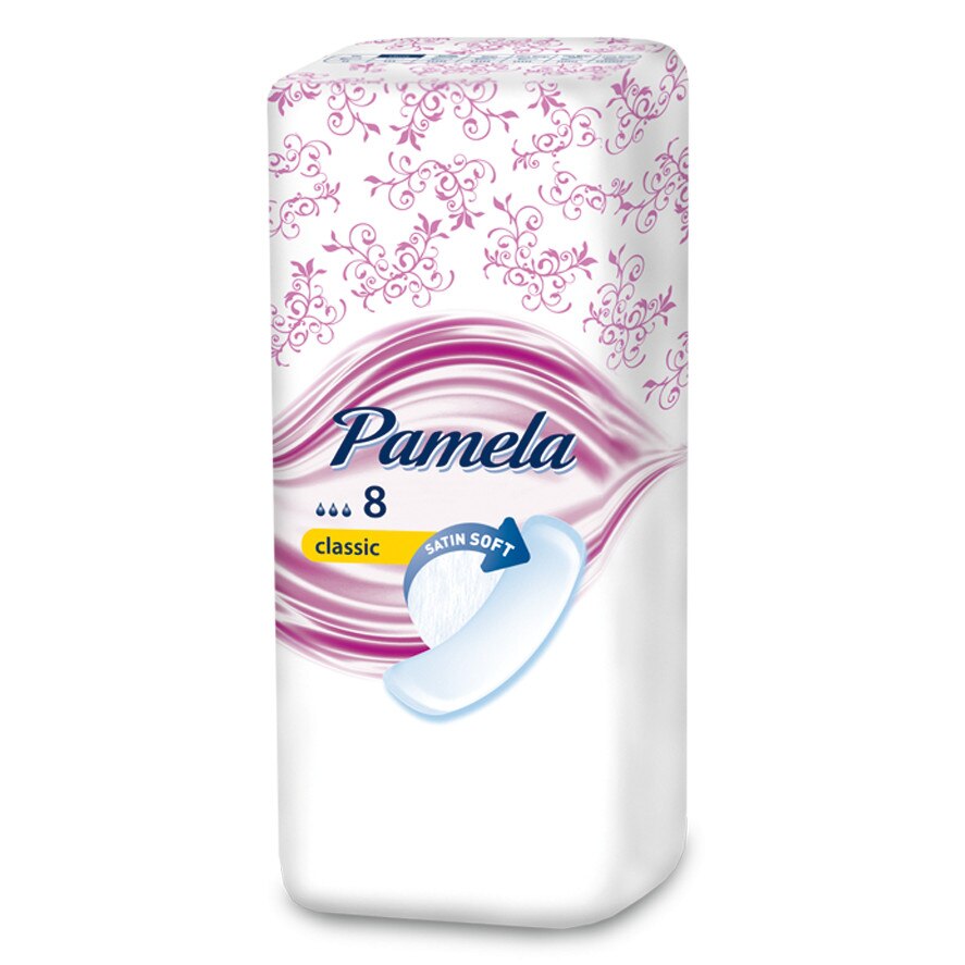 Absorbante bumbac Pamela Classic Classic 8 buc