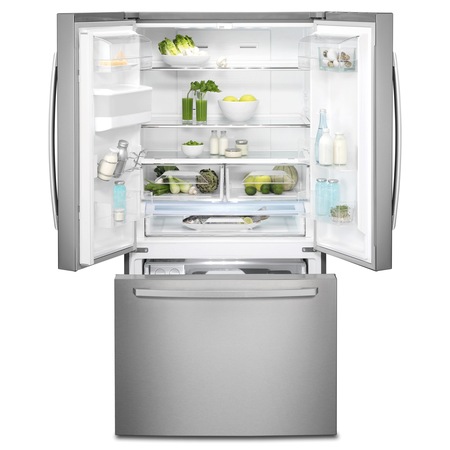Side by side Electrolux EN6086JOX, 536 l, Clasa A+, Full NoFrost, H 177, Inox antiamprenta