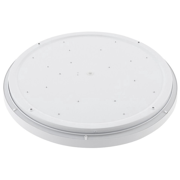 Plafon LED AGNES ROUND 32W IP44, alb, 49x49x5cm NOWODVORSKI