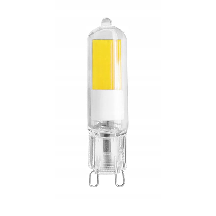 LED крушка, SMD LEDline, G9, 2.2W, 250 lm, Неутрална светлина, 14.5 x 60 mm, Бяла