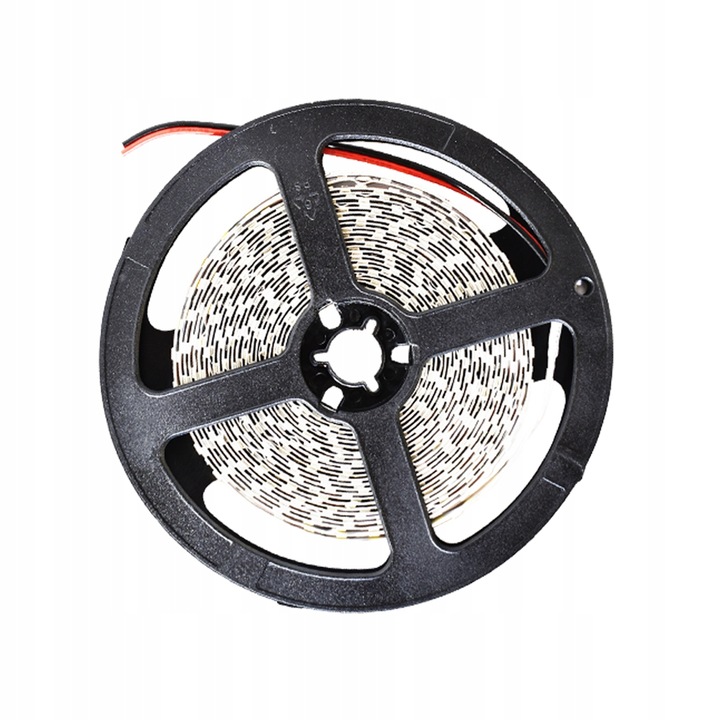 Banda led SMD, Alb cald, 5 m, 12V DC