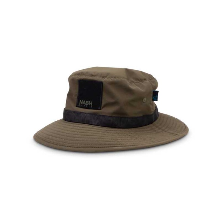 Palarie sport barbati Nash Bush Hat, verde, dimensiune ajustabila