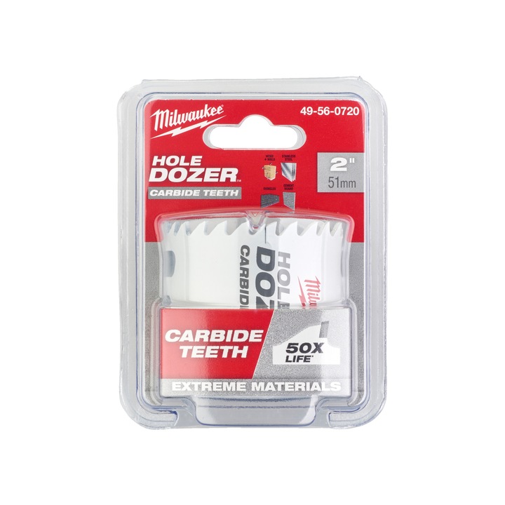 Set pentru gaurit, Milwaukee, 3 TPI, rezistent la temperaturi, pentru metal si compozite