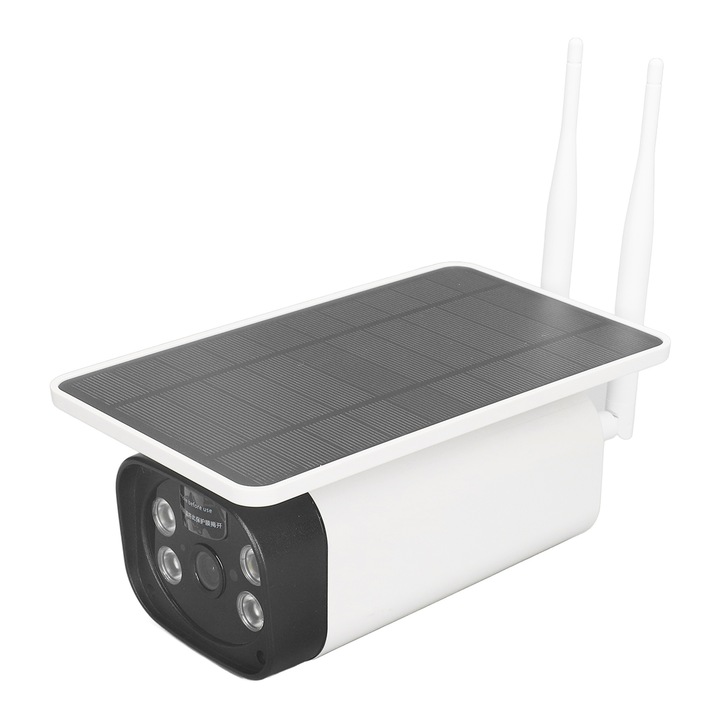 Cameră de supraveghere wireless Jormftte 3MP 1080P, detecție mișcare, viziune nocturnă color, E27