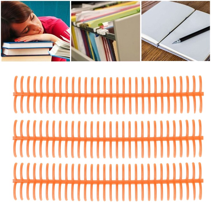 10 db kötõtûs készlet lapokhoz, Jormftte, 30 lyuk, 22 mm, ellenálló mûanyag, narancssárga