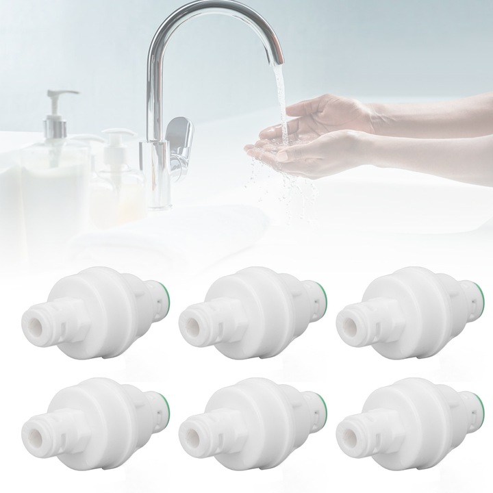 Jormftte DN8 nyomáscsökkentő szelep, polipropilén, 6,5 mm, 10 darabos készlet