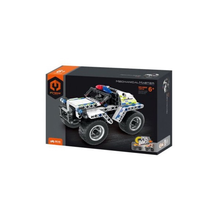 Set de constructie, Policie, vehicul de patrulare, 199 elemente