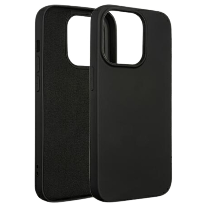Husa telefon, Beline, pentru Iphone 14 Pro 6.1", TPU, Negru