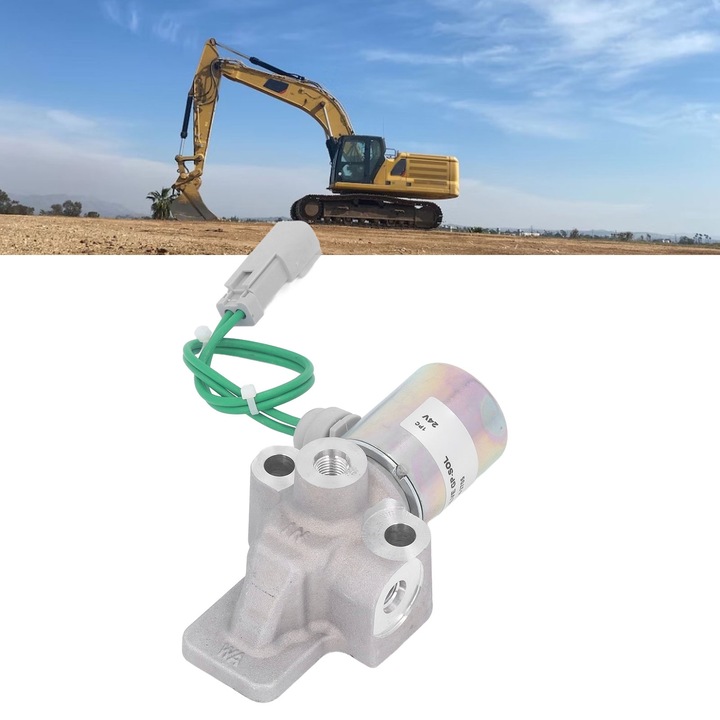 24V-os mágnesszelep, Jormftte, 174 3705 modell, ötvözött acél, gyors reagálású, kompakt méretek