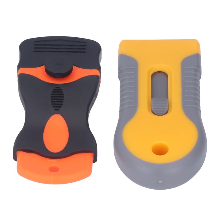 Jormftte tisztítóeszköz készlet, 22 darab, 2 fogantyú, 20 műanyag és fém penge, ergonomikus, könnyű