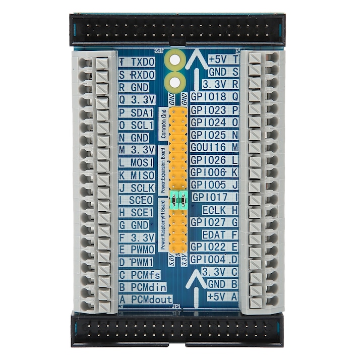 GPIO разширителна платка, Mmgoqqt, съвместима с Raspberry Pi 4/3/2/1
