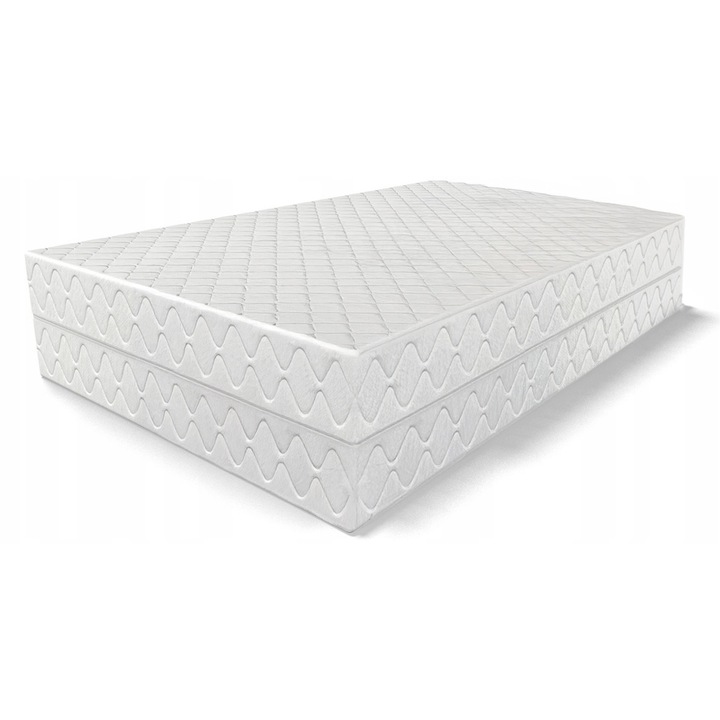 FTM VEGAS matrac 120x190x18cm, 7 zóna, antibakteriális, fehér, keménység H3, 3 rétegű készlet