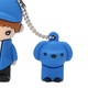 Jormftte USB pendrive 128GB, USB 2.0, maximális sebesség 40MB/s, rugalmas műanyag
