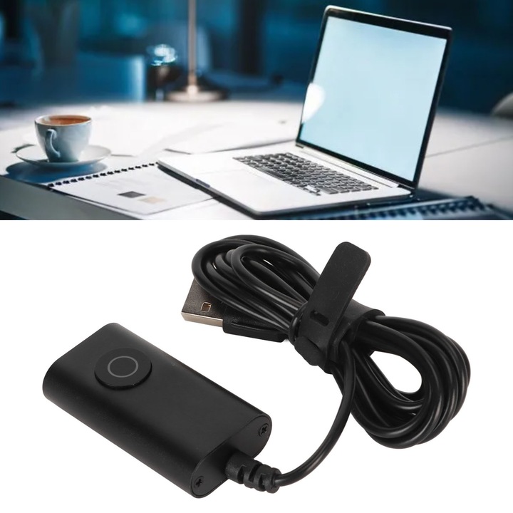 Észrevehetetlen egérmozgás független kapcsolóval Plug and Play kompatibilitás USB-eszközökhöz