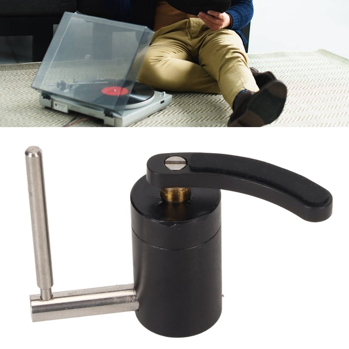 Lemezjátszó karemelő alumíniumötvözetből készült professzionális, könnyen telepíthető 2,5 mm-es lemezjátszó karemelő LP-hez