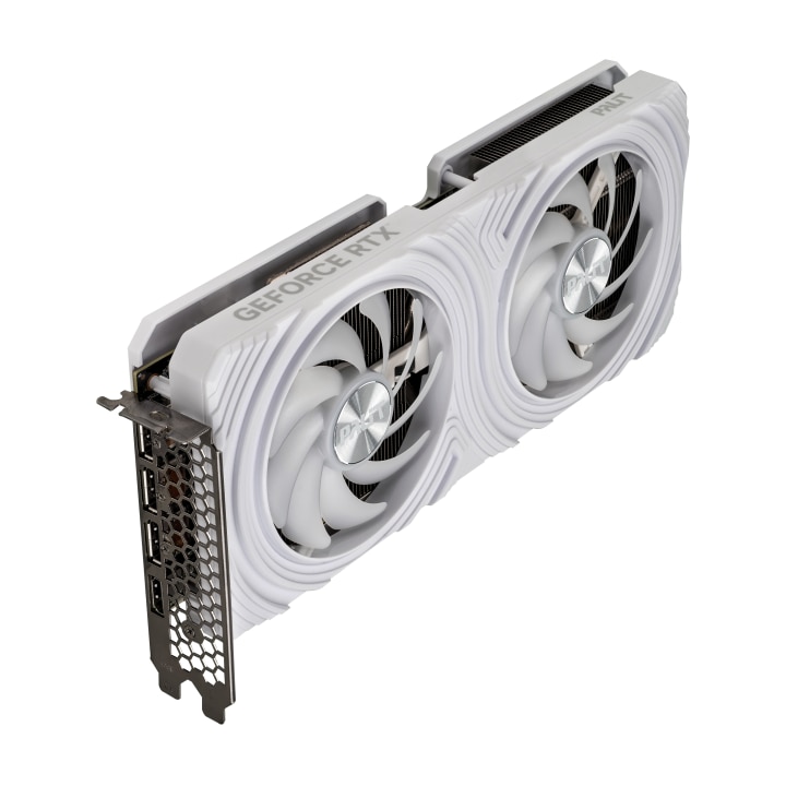 Placa video Palit GeForce RTX 4060 Ti 8GB White DLSS 3, GDDR6